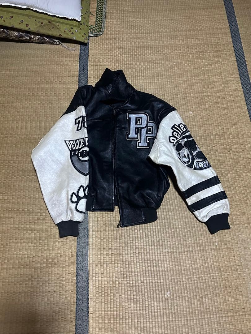 pelle pelle スタジャン レザー