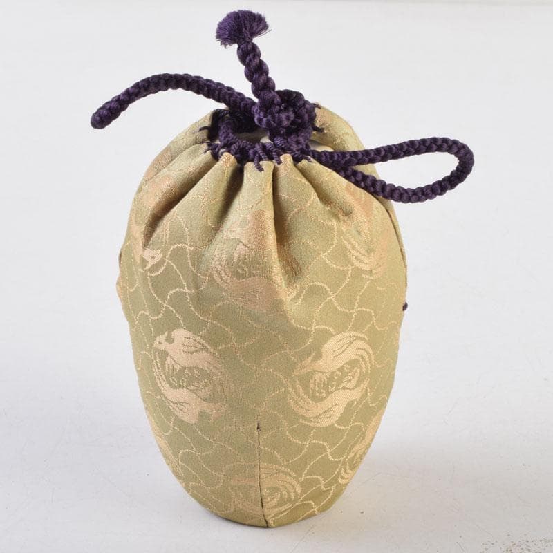 茶道具 備前焼 木村陶峰造 肩衝茶入 仕覆付 共箱 V 8633 - メルカリ