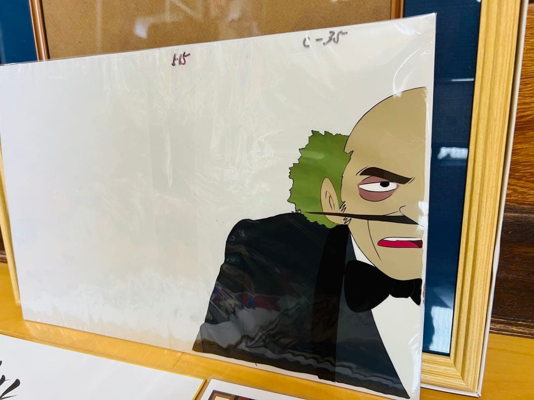 ルパン三世 宮崎駿 栗田 モンキーパンチ直筆サイン色紙 証明書付