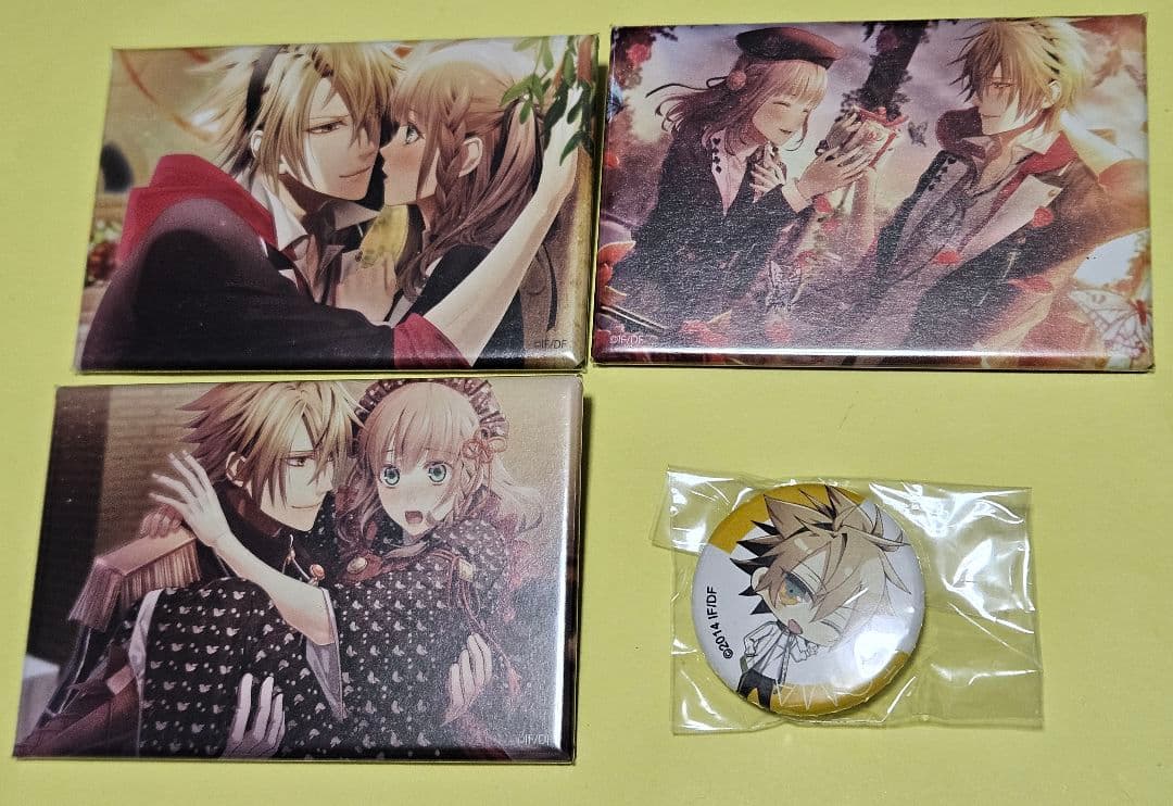 トーマ AMNESIA スチル缶バッジ アムネシア オトメイトストア オトスト