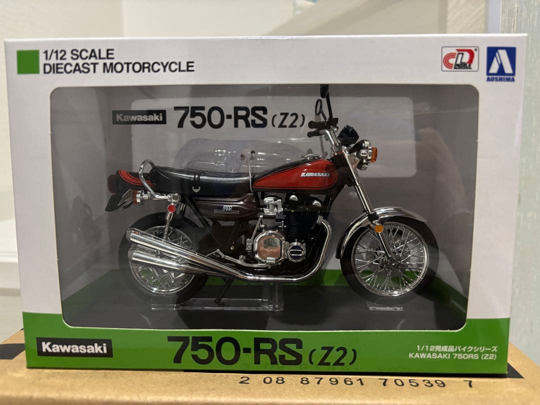 Kawasaki 750-RS (Z2) ダイキャストモデル 1/12スケール - メルカリ