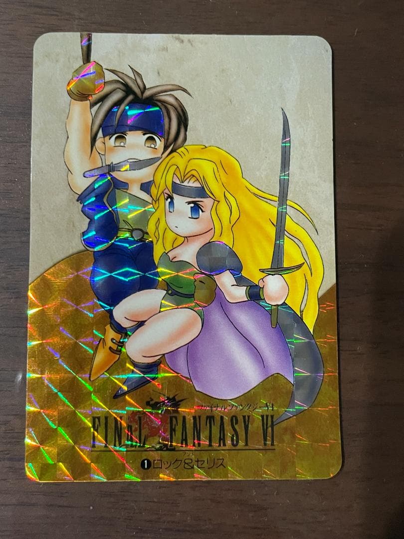 希少品 美品 ファイナルファンタジー6 FF6 (ロック＆セリス