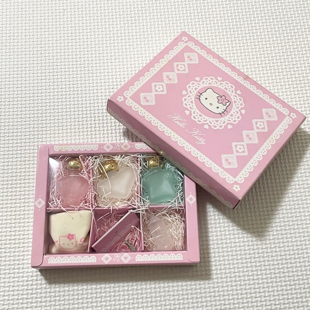 未使用】平成レトロ☆当時物 カオハナキティ ハローキティ 香水瓶 ミニ