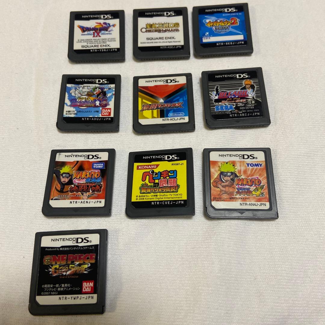 ニンテンドーDS ソフト まとめ売り NARUTO ドラゴンクエストなど