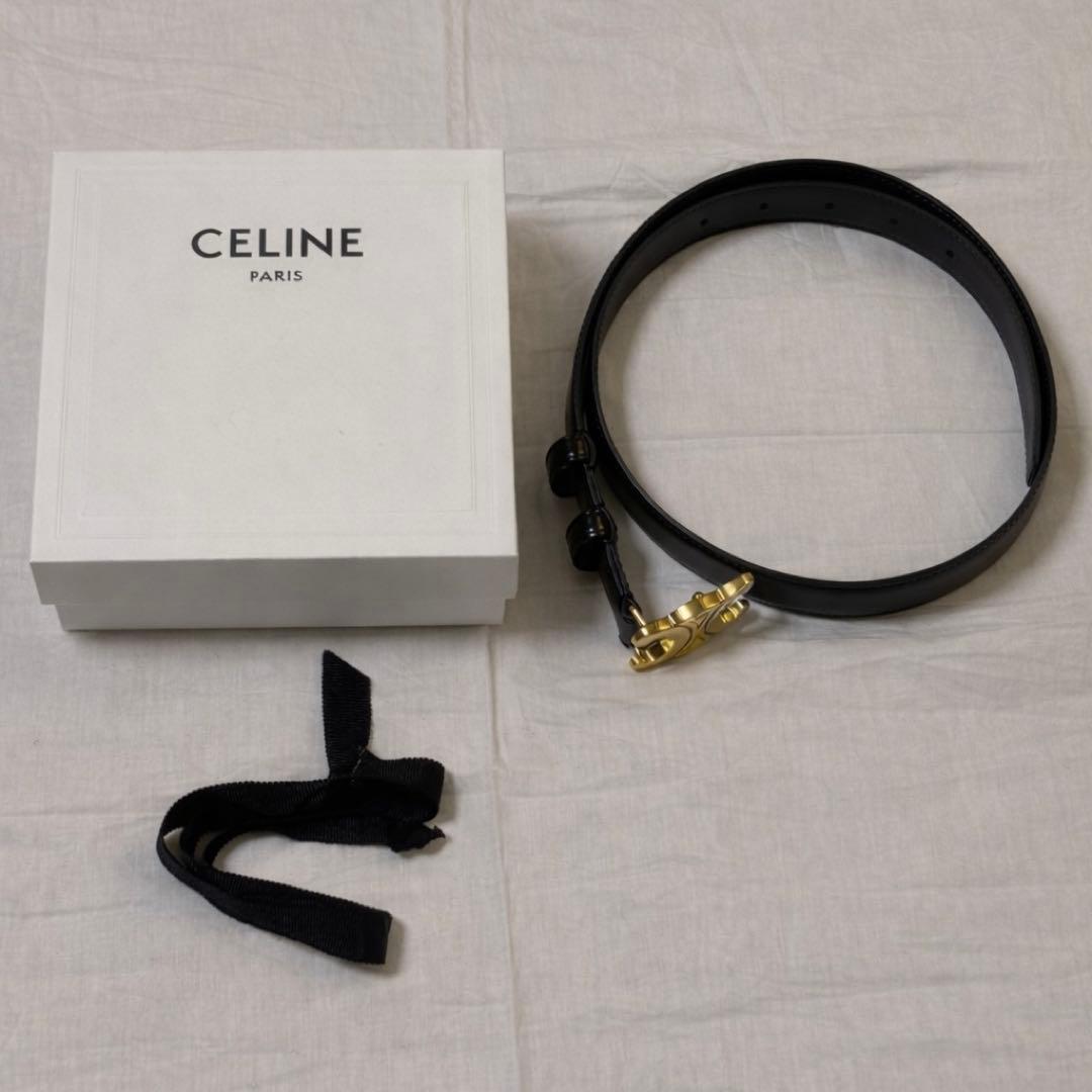 【CELINE】レディース ベルト CELINE セリーヌ ベルト/MEDIUM 25MM VIVIENNE BELT レディース
