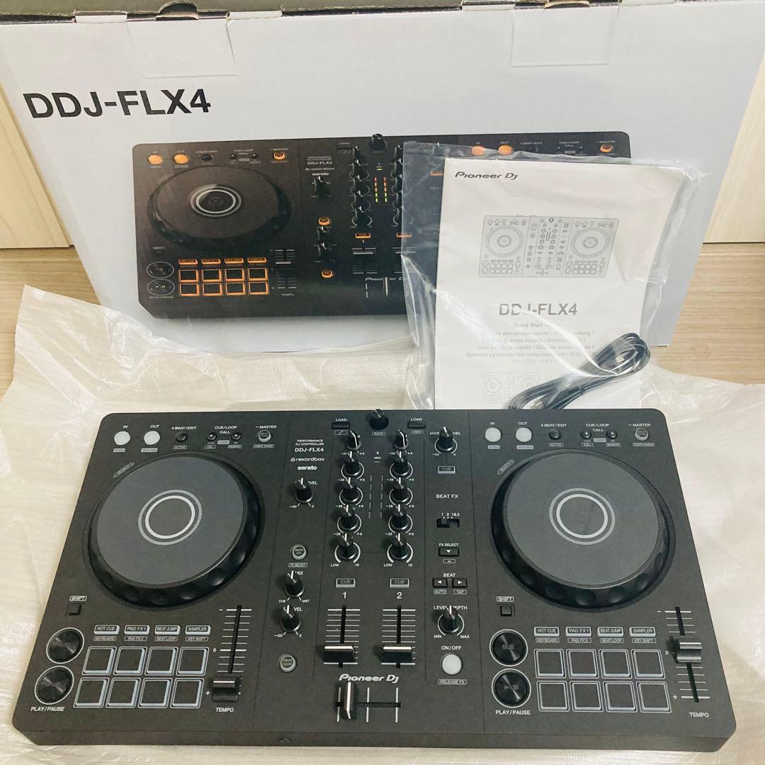 ⭐︎美品　Pioneer DJ DDJ-FLX4 コントローラー DDJ-FLX4 - マルチアプリ対応2ch DJコントローラー (Black)