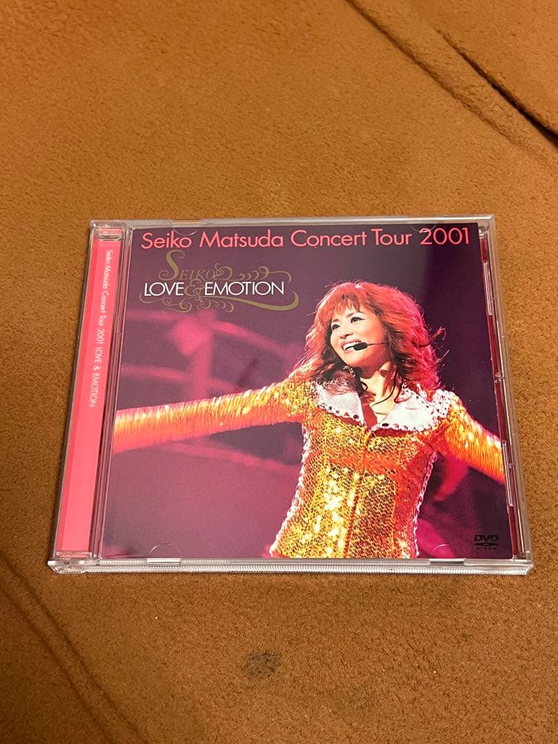松田聖子　コンサート　ライブ　DVD 2001 LOVE & EMOTION 松田聖子 CONSERT2001～LOVE&EMOTION PB2018U f052 - メルカリ