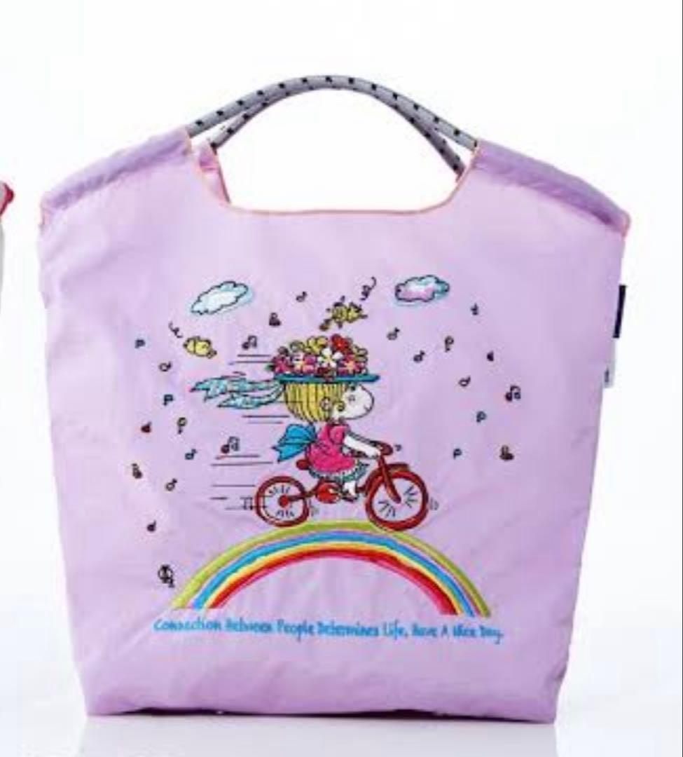 水森亜土 ボールアンドチェーン エコバッグ - メルカリ