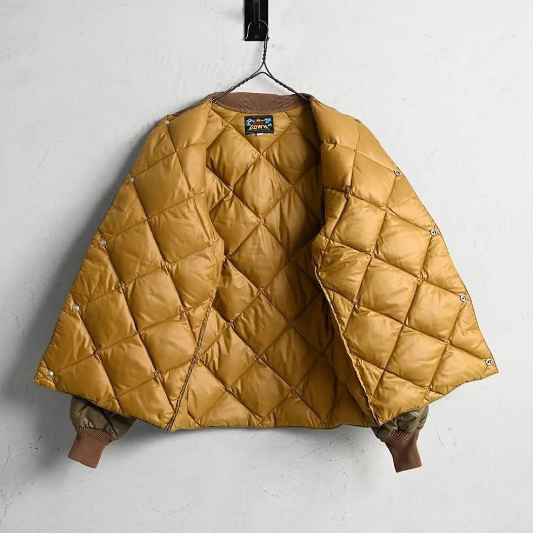 極上 60s 日の出タグ スカイライナー ブラウン M エディーバウアー