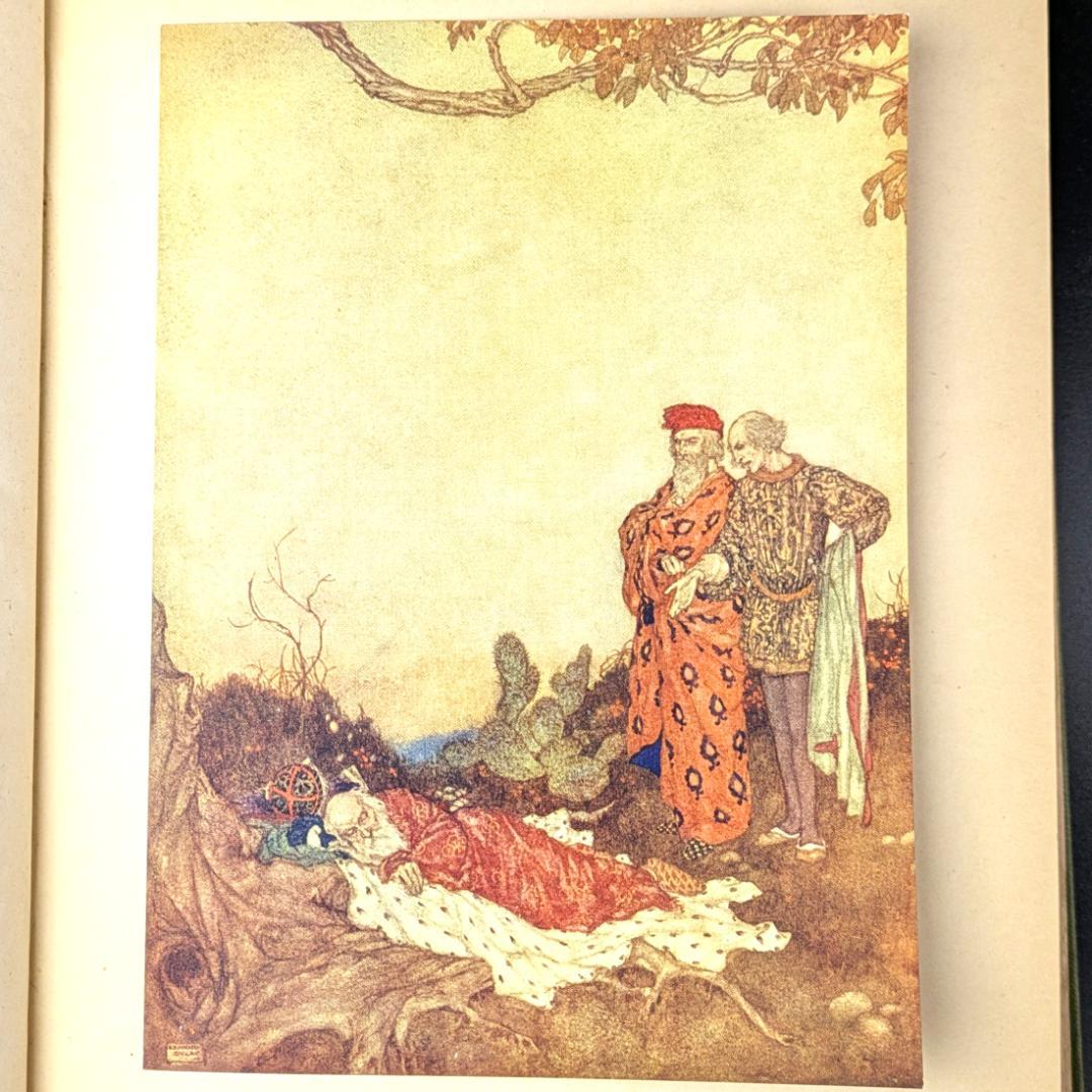 エドマンド・デュラック挿画 シェイクスピア『テンペスト』挿絵本 20