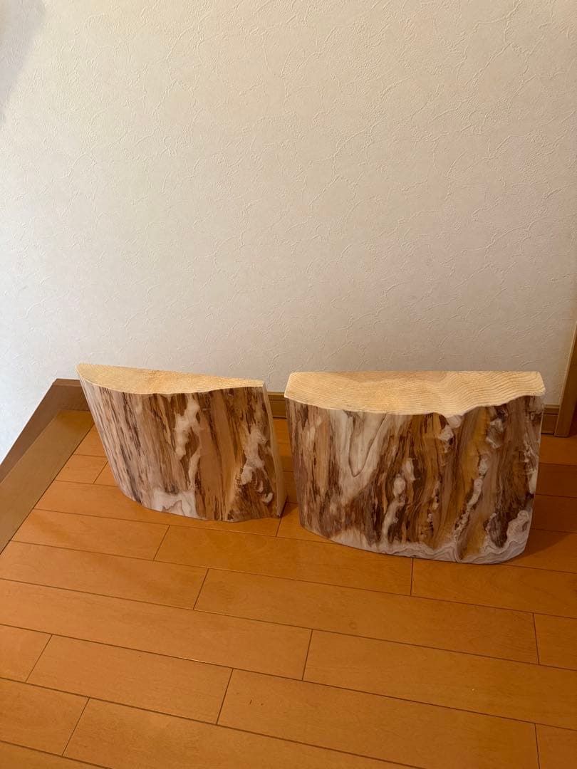 天然杉高級節なし中杢目テーブル 一枚板唯一無二‼️