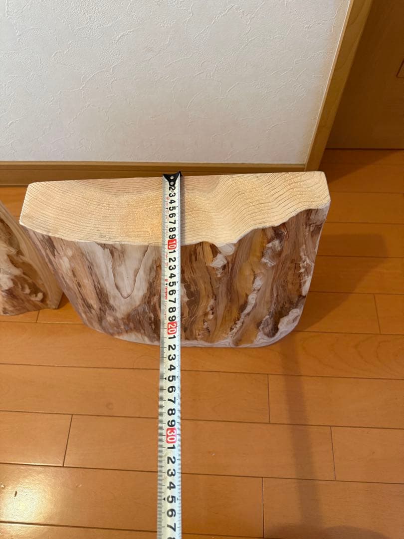 天然杉高級節なし中杢目テーブル 一枚板唯一無二‼️