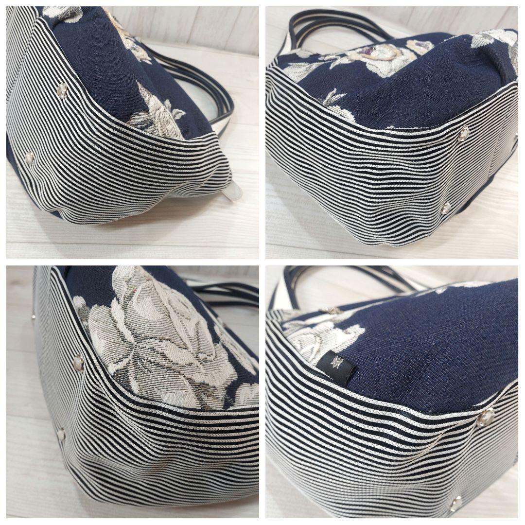 Think Bee! ノバビアンカ ビーズ トートバッグ ゴブラン織り - メルカリ