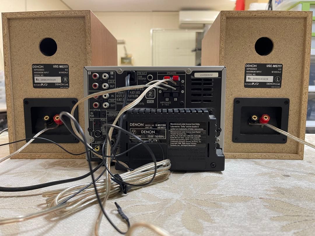 RITAO CHAN様専用 DENON D-MS777DV 美品 - メルカリ