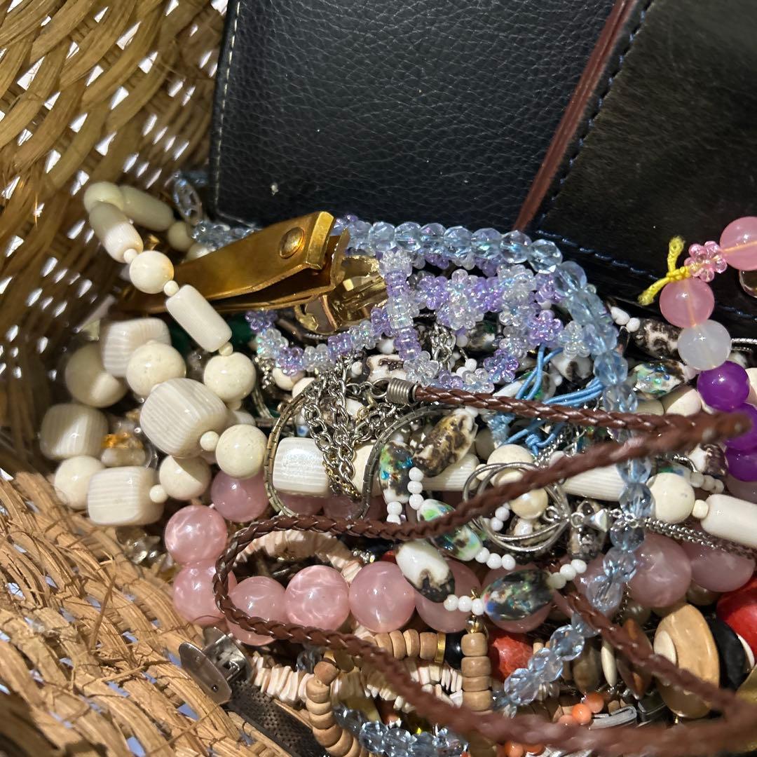 遺品整理・生前整理品】 アクセサリーセット ジュエリーボックス 時計