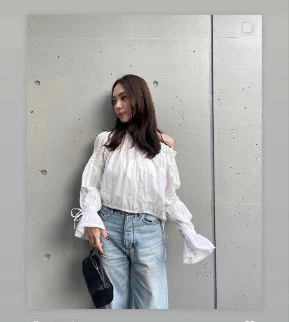 土日限定お値下げ 新品未使用タグ付marno maria blouse ホワイト