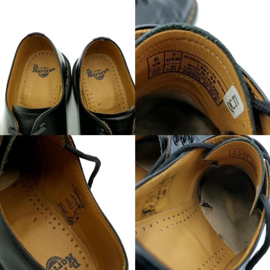 ドクターマーチン 3ホールブーツ レザー UK6 11-25100327 - メルカリ