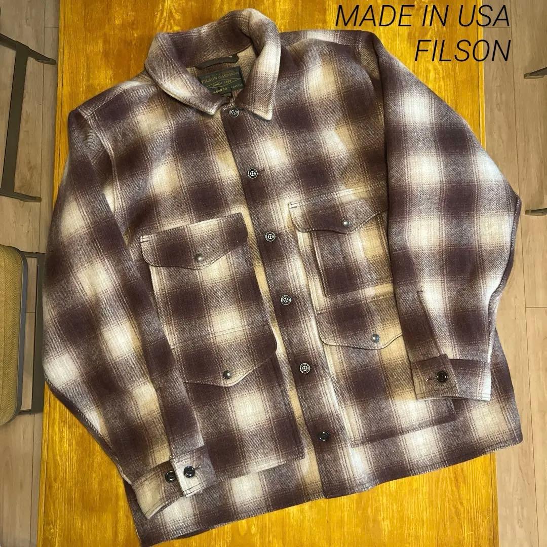 極美品 限定 FILSON シングルマッキーノ マッキーノクルーザー