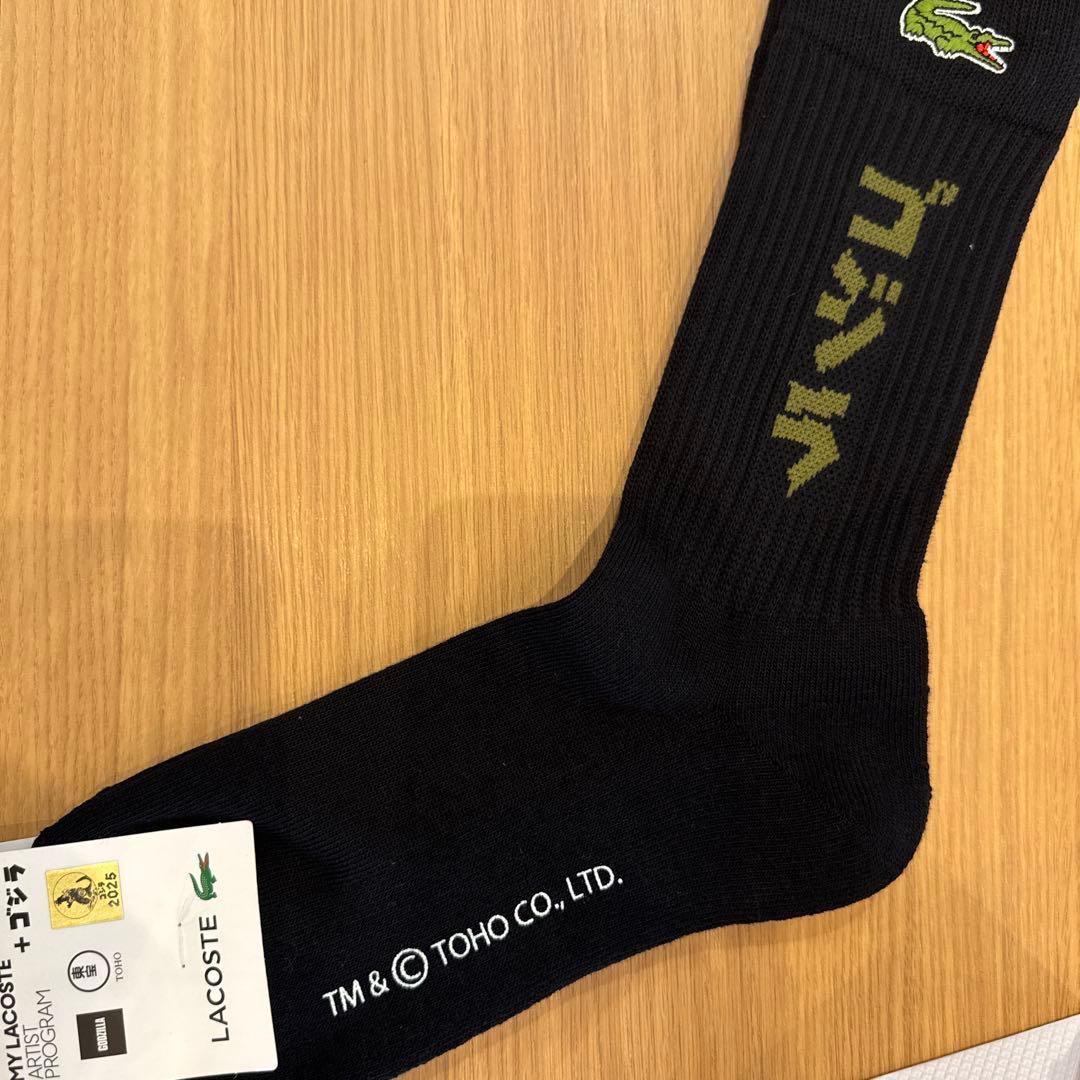 完売品 ゴジラ ラコステ ソックス|mercari商品代購│mercariメルカリ