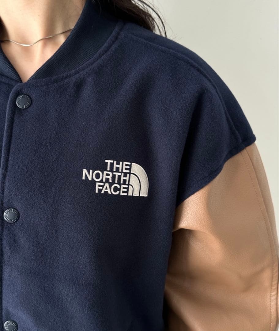 ノースフェイス バーシティ ジャケット ネイビー L 新品未使用 韓国