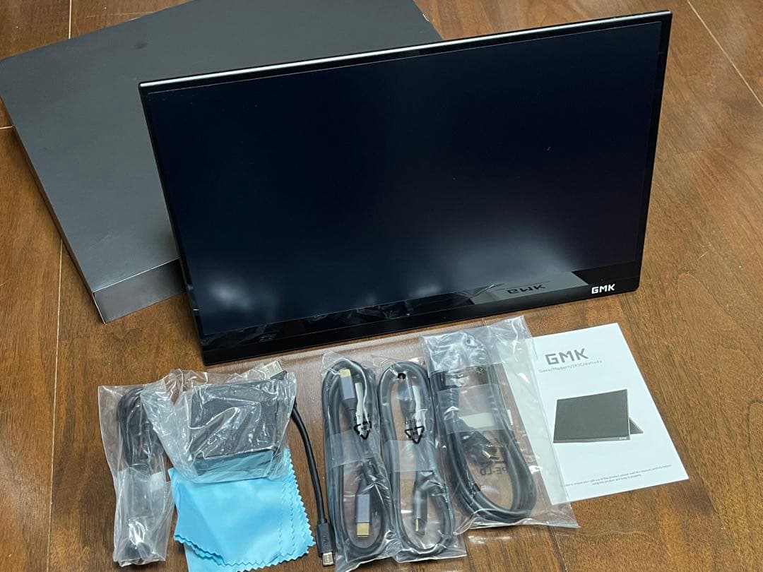GMK KD1 ポータブルモニター　タッチパネル　14型　4Kモバイル液晶 レビュー】14インチ4Kタッチパネル「GMK xpanel KD1」モバイル