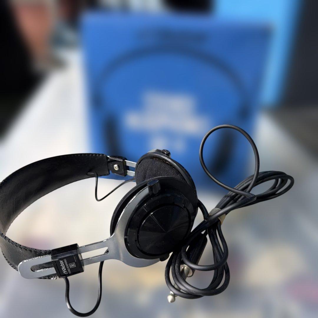 ビクター ビンテージ HP-8ブラック 有線ヘッドホン - メルカリ