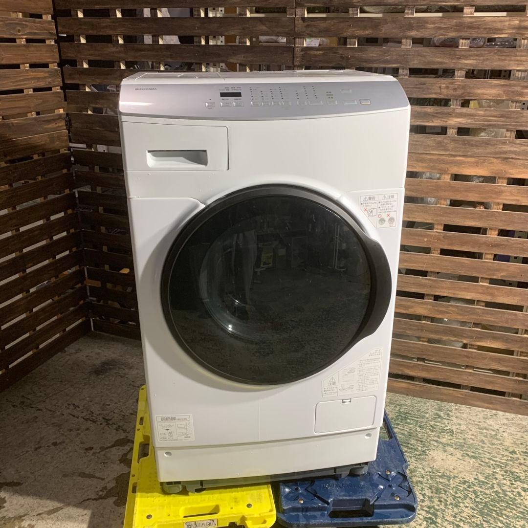 K766 アイリスオーヤマ ドラム式洗濯乾燥機 FLK842-W 2023年製 ドラム式洗濯乾燥機 8.0kg/4.0kg ホワイト FLK842-W 洗濯機 ドラム式