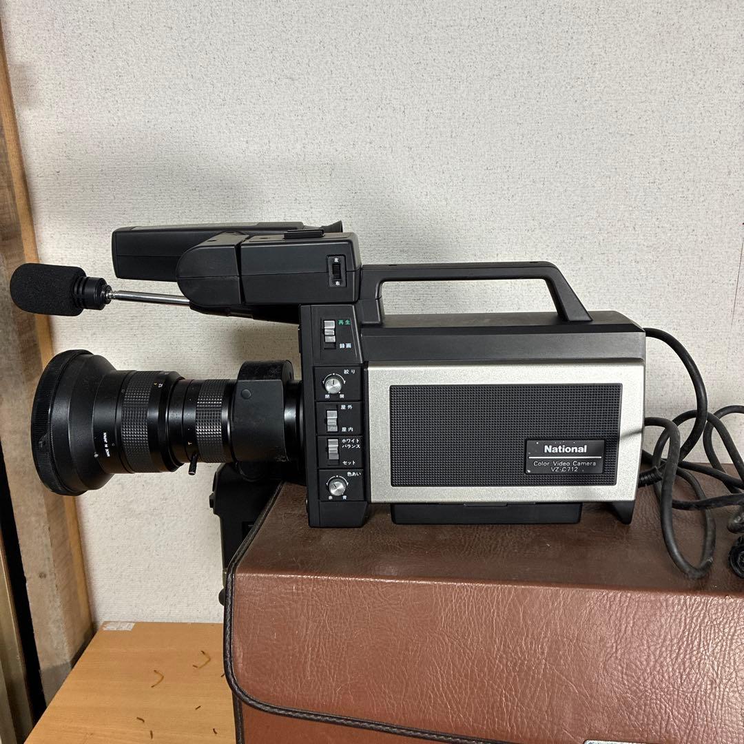 超レア昭和 National VZ-C712カラー ビデオカメラ 動作未確認 - メルカリ