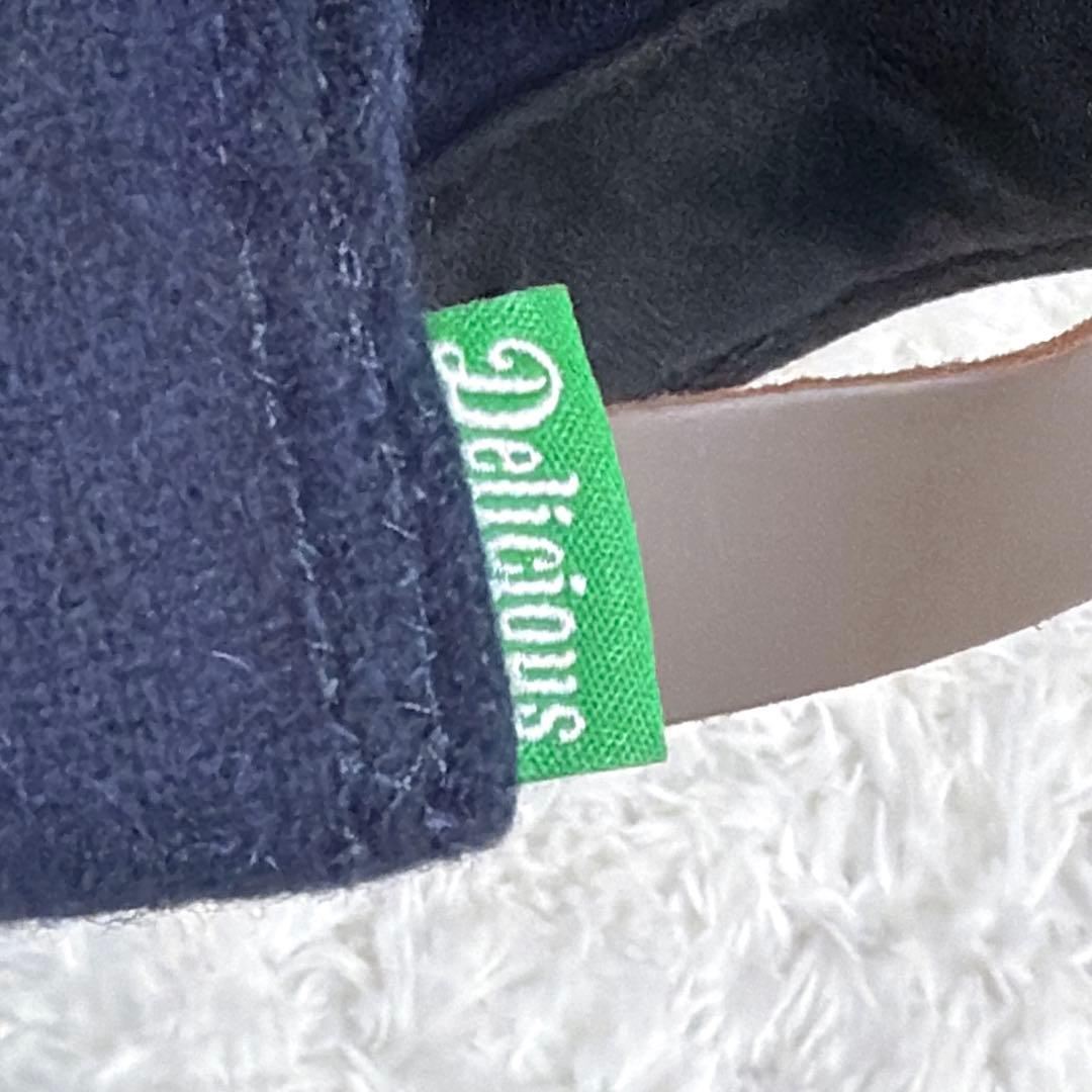 希少✨ delicious 仙台 キャップ ebbets field 帽子 紺色 - メルカリ