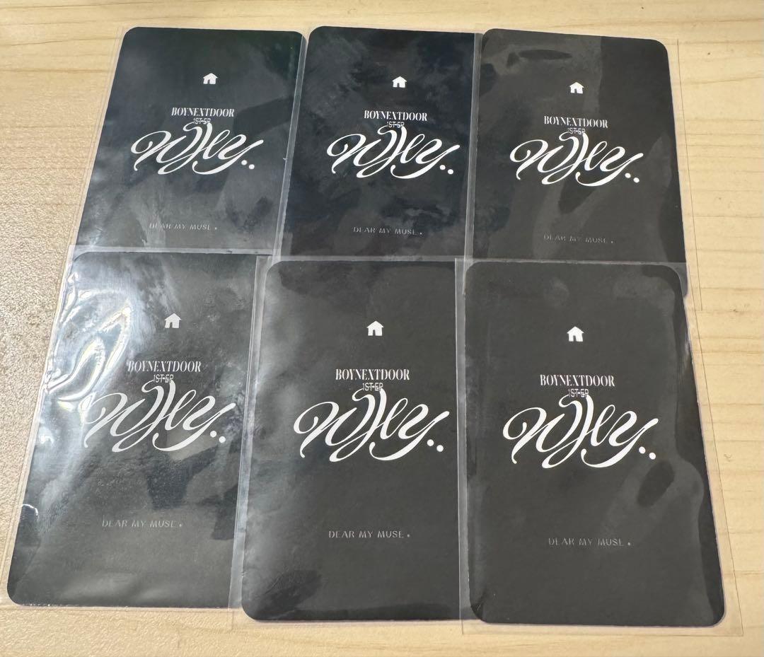 boynextdoor why dear my muse ヨントン トレカセット - メルカリ