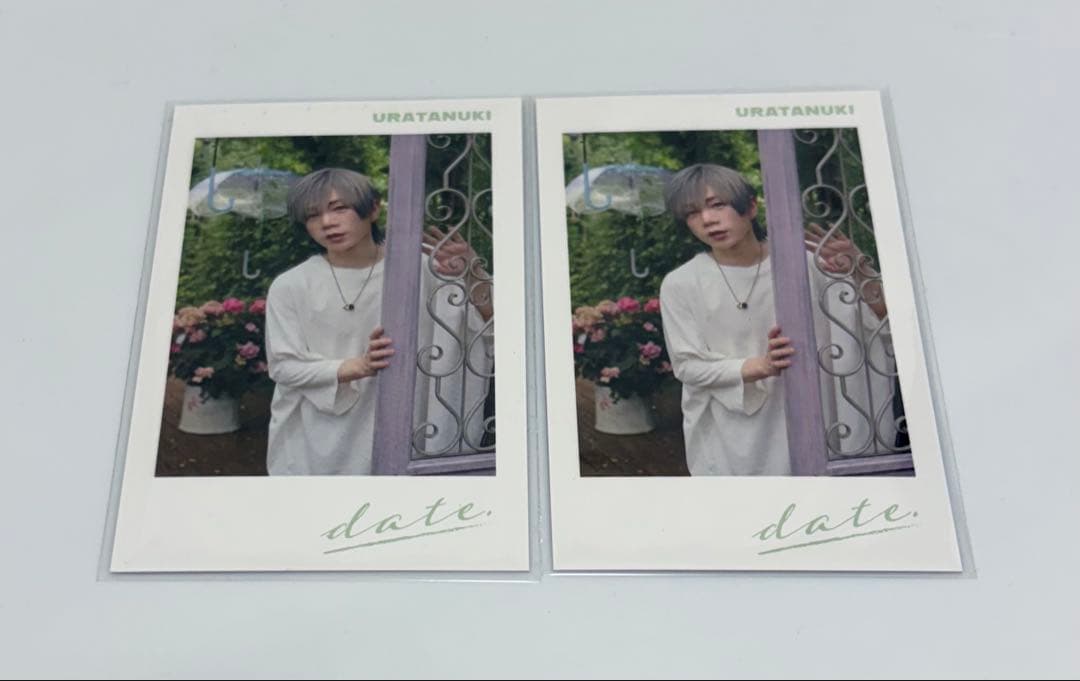 うらたぬき チェキ チェキ風ミニフォトカード date - メルカリ