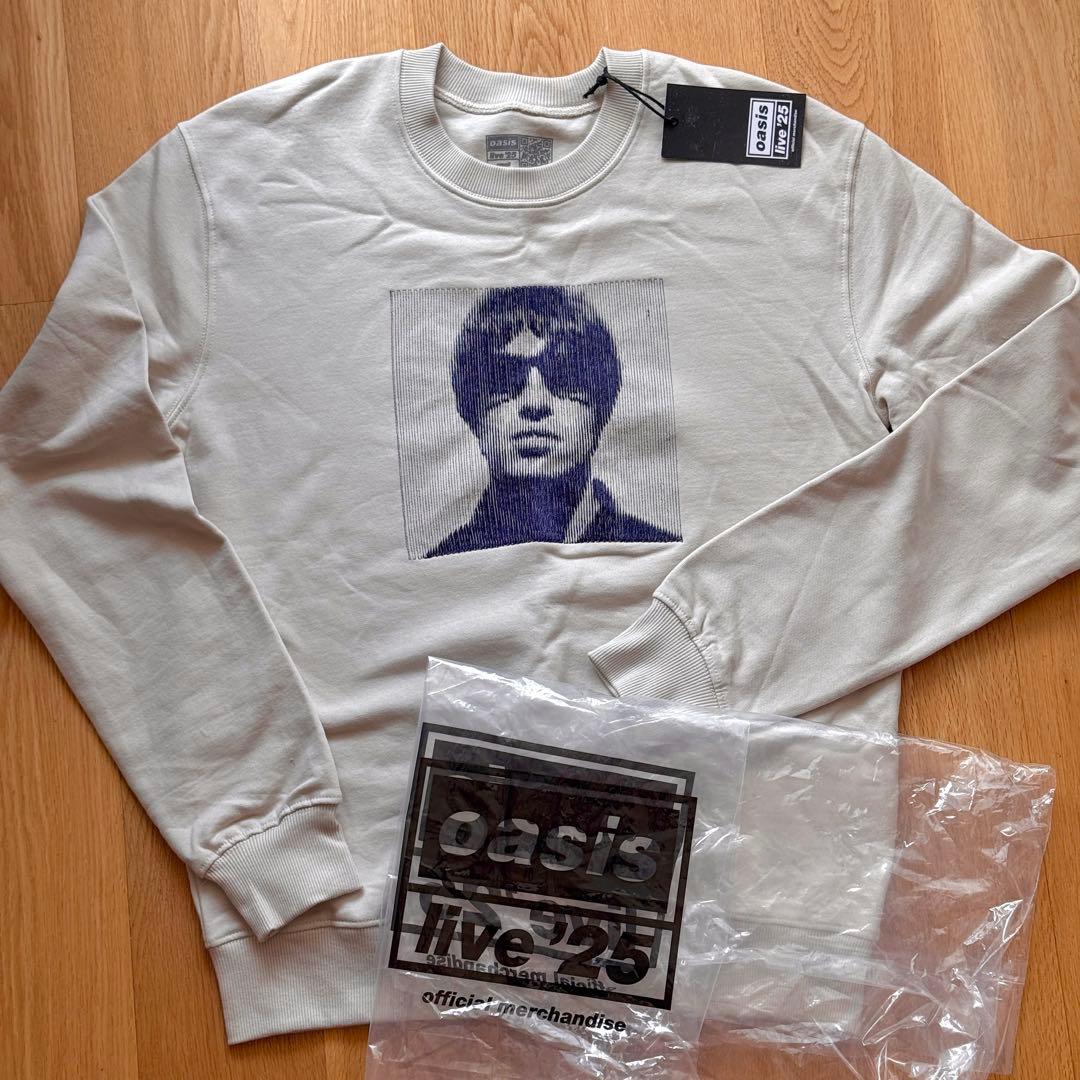 新品Oasis Live'25 UK公式リアムエンブロイダリースウェットオアシス