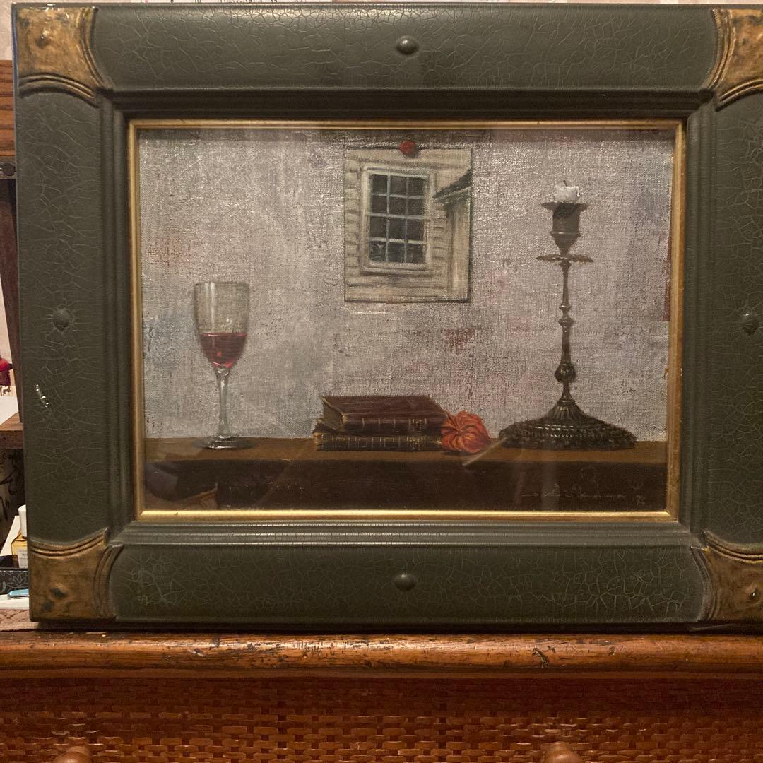 静物 油絵おりかわ 1978年制作 静物 油絵おりかわ 1978年制作 - メルカリ