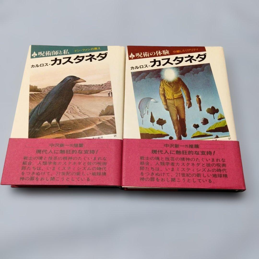 カルロス・カスタネダシリーズ　2冊セット　二見書房 カルロス・カスタネダシリーズ 全10巻内8冊一括 / 古本、中古本、古