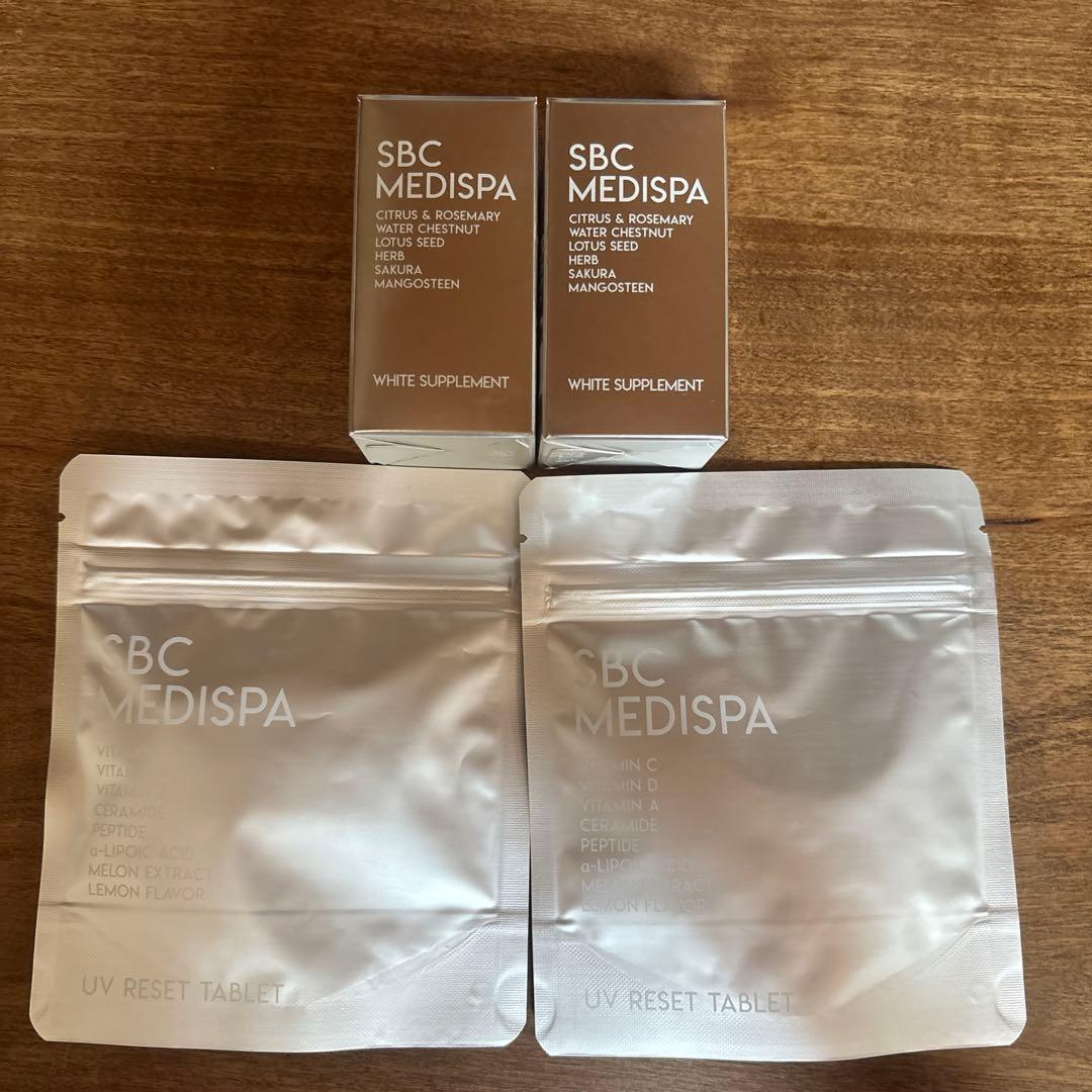 湘南美容外科medispa ホワイトサプリ　飲む日焼け止めリセットタブレット4点 楽天市場】SBC MEDISPA ホワイトサプリメント サプリ 飲む湘南美容