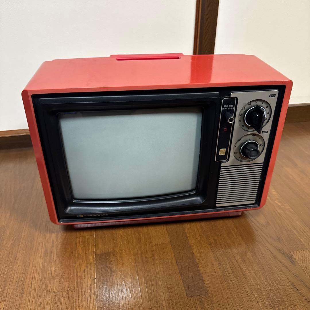 National カラーテレビ TH13-R30 昭和レトロ ナショナル カラーテレビ TH13-R30 ブラウン管 家電 レトロ ジャンク品