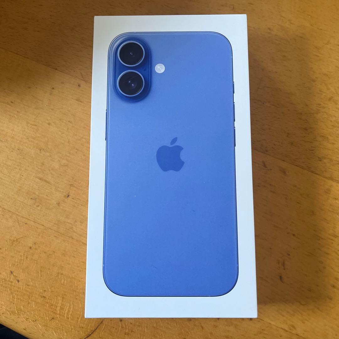 iPhone 16 128GB ウルトラマリン 新品未使用未開封 - メルカリ