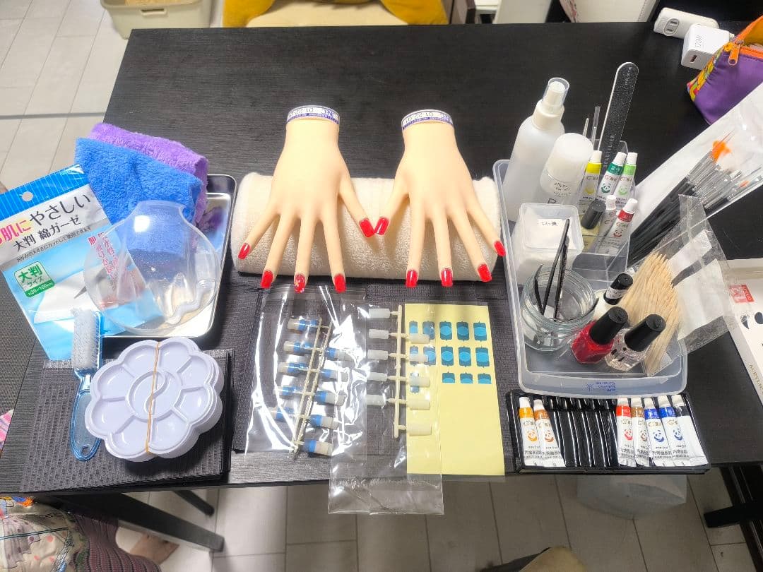 ネイリスト技能検定3級合格フルセット ◇JNECネイリスト技能検定 3級厳選35点セット 道具が一式揃うフル