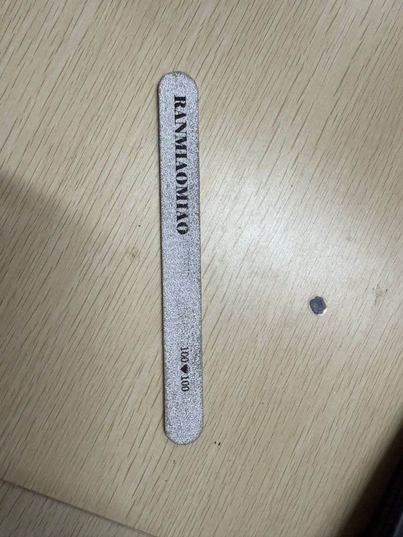 RANMIMOKO ネイルファイル 100/100 シルバー ブラックファイル 100/100 | Nail Labo Online Shop ネイルラボ