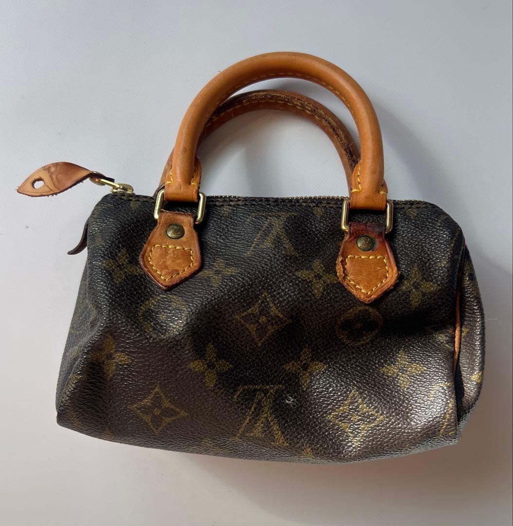 Louis Vuitton モノグラム ミニバッグショルダー付 入手困難》LOUIS VUITTON モノグラム ミニ バムバッグ 2WAY (Louis