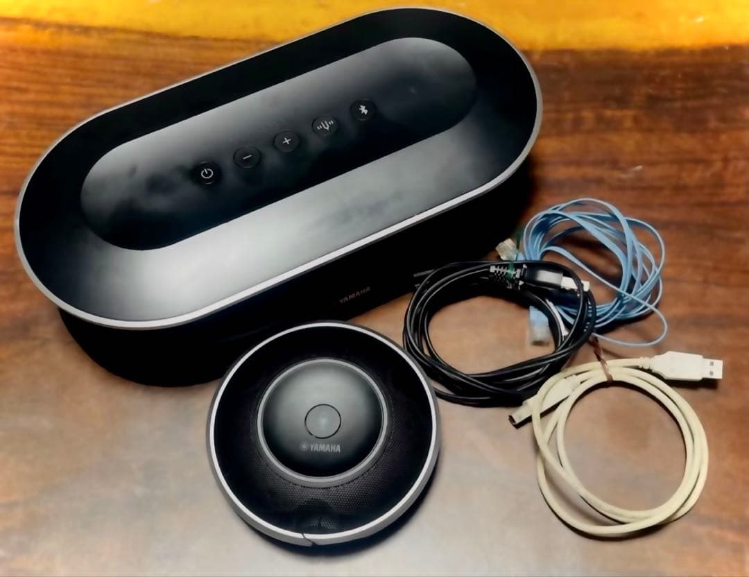YAMAHA YVC-1000 スピーカー マイク セットリモート会議テレワーク YAMAHA USB接続対応スピーカー YVC-1000(ワイヤレスマイク1本＋ヘッド
