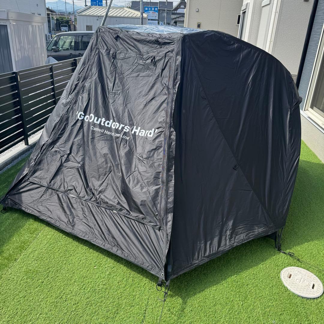 Camvil Crab 4P TCテント カニテント ブラック TPU仕様 - メルカリ