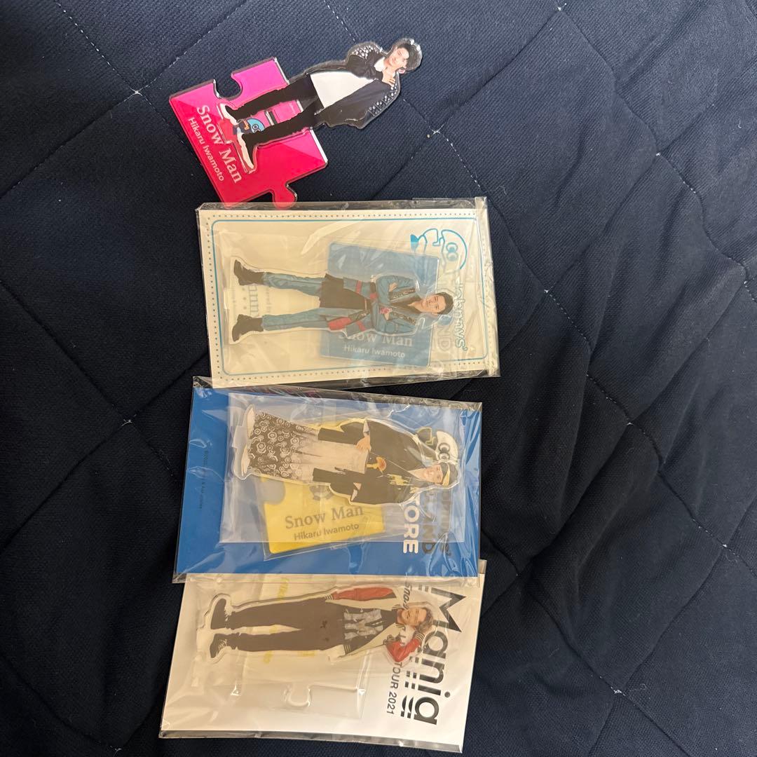SnowMan #アクリルスタンド #岩本照 4つセット。バラ売り不可 - メルカリ