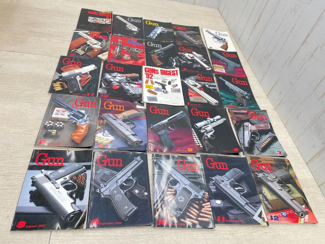月刊GUN 1991-1992年 臨時増刊 GUNs DIGEST 25冊 月刊GUN GUNs DIGEST 92 増刊号 - メルカリ
