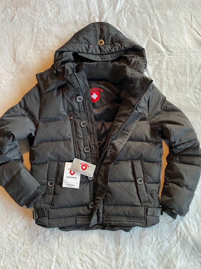 新品タグ付き WELLENSTEYN ウェレンステイン ダウンジャケット L 黒