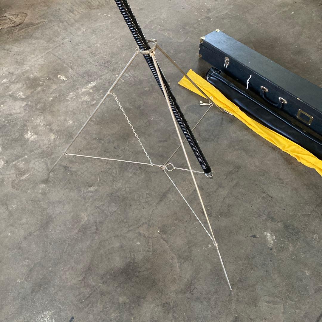 m*i様 優勝旗 校旗 社旗 旗棒 千段巻棒 天然木 スタンド 専用ケース