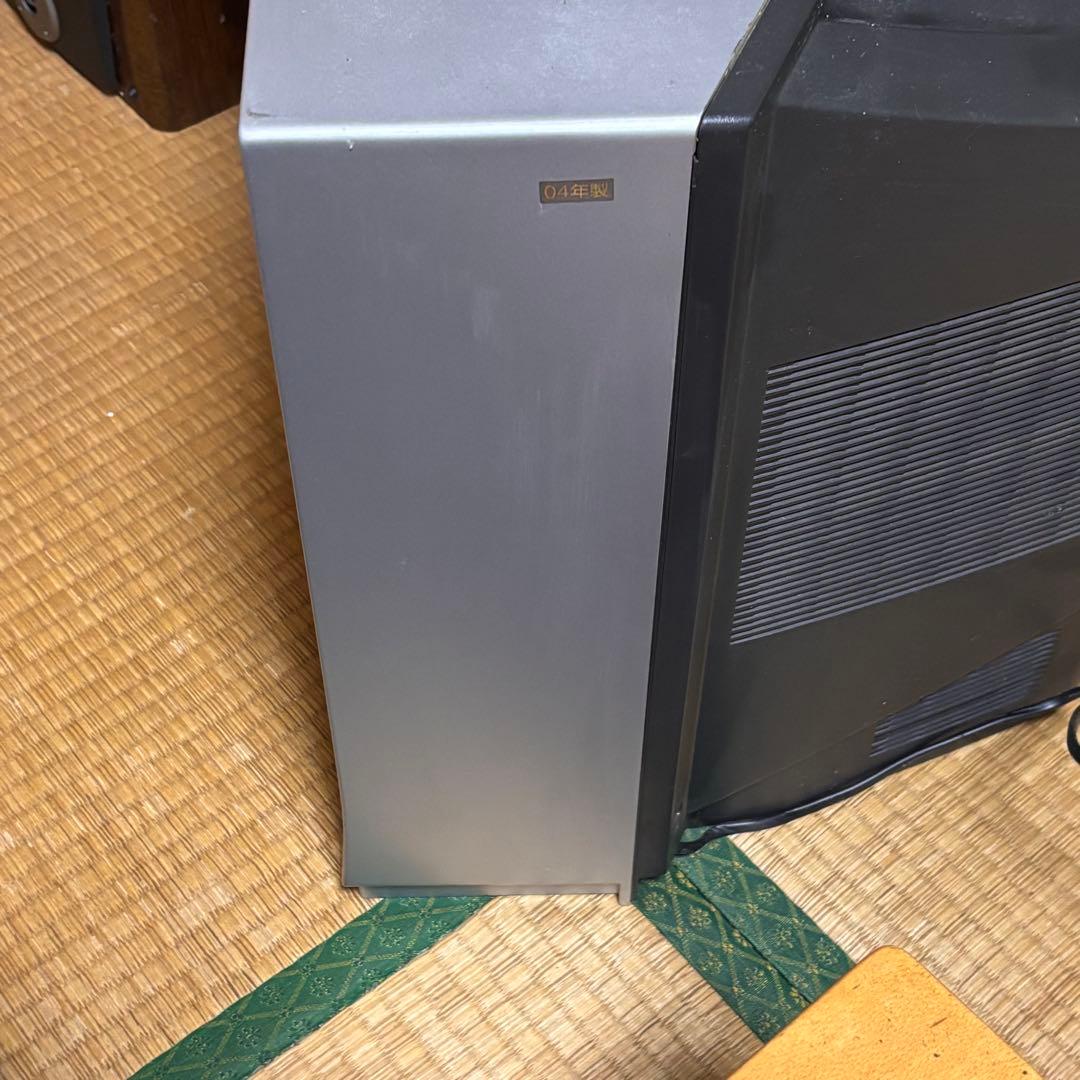 三菱電機 21型 ブラウン管 カラーテレビ 21T-D104 D1端子搭載 - メルカリ