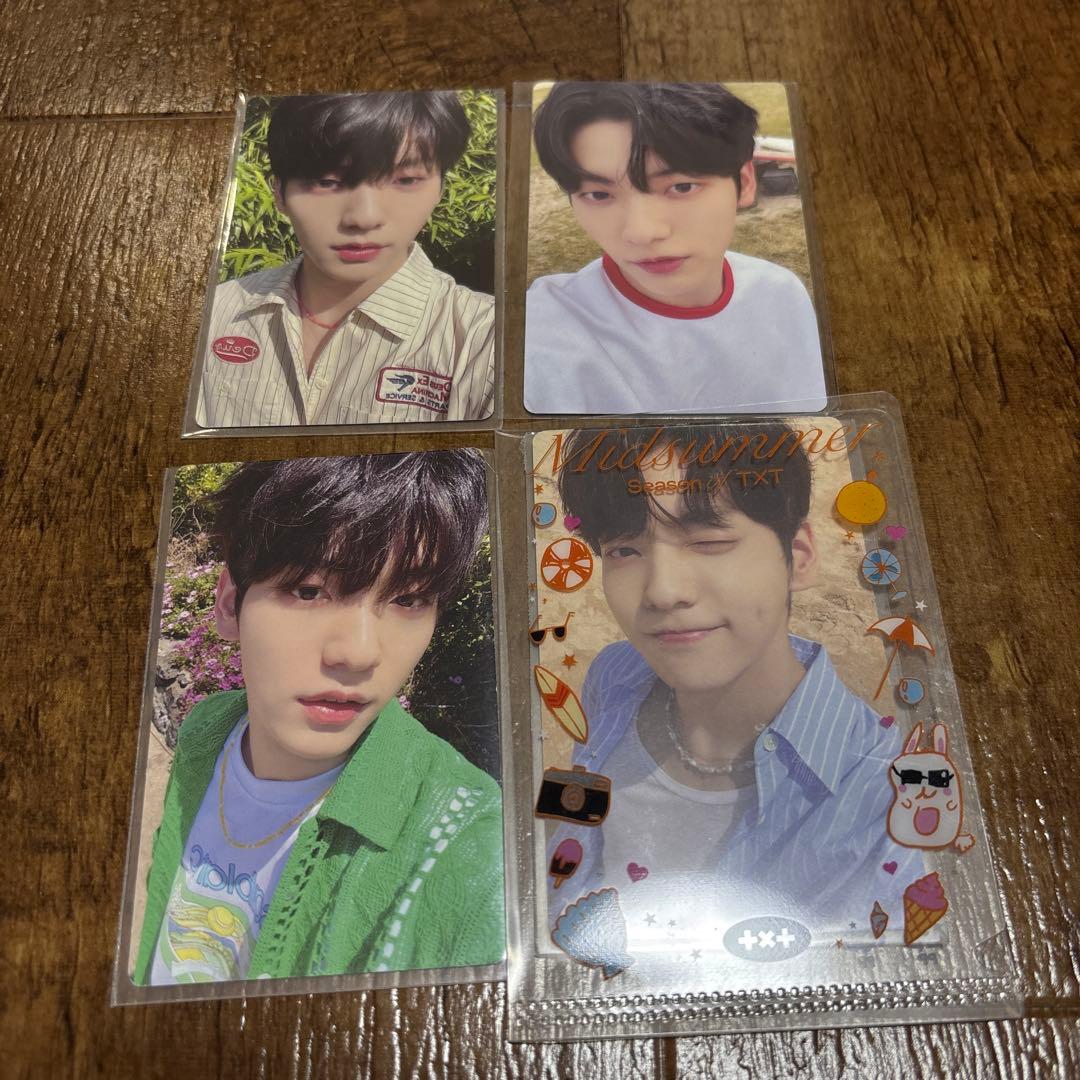TOMORROW X TOGETHER スビン Midsummer トレカ 4枚 - メルカリ
