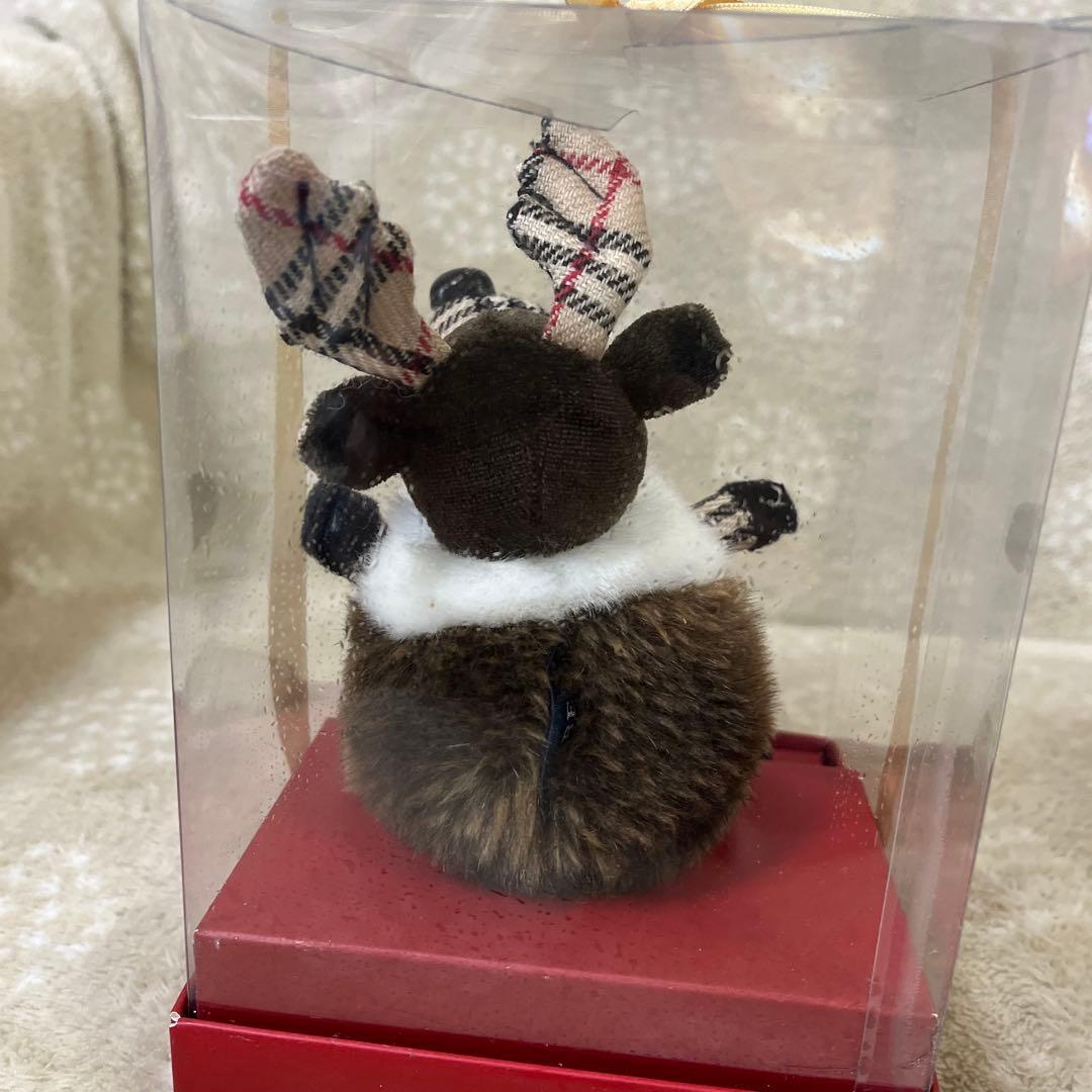 BURBERRY バーバリー ノバチェック トナカイ ぬいぐるみ ブラウン系