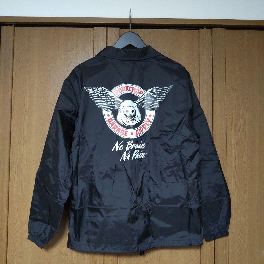 PORKCHOP ポークチョップ コーチジャケット ネイビー S